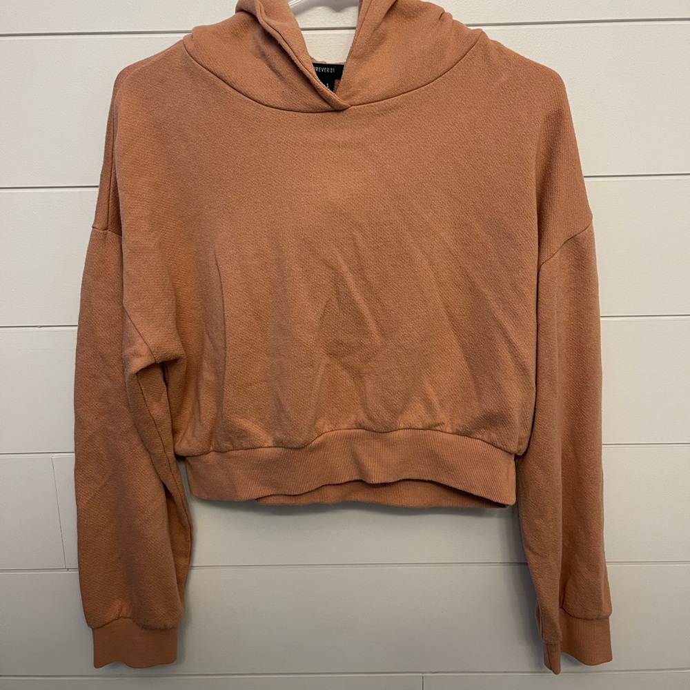 Cropped hoodie